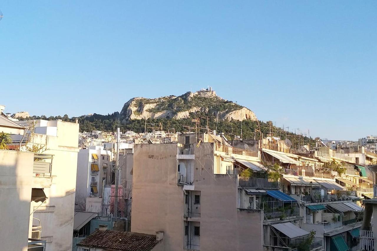 The Cactus Apartment With Large Sunny Balcony Athen Exterior foto